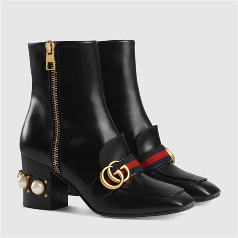 womens gucci combat boots|Gucci heeled ankle boots.